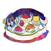 うなぎクリスマスケーキ