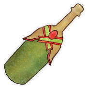 シャンパンボトル