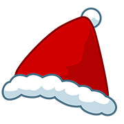 サンタ帽子