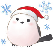 シマエナガちゃんサンタさん