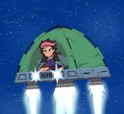 グエル専用テント