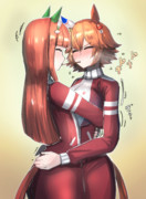 フクキタルとスズカさんのポッキー