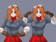 モジャクロ戦闘記第49回で使用した立ち絵