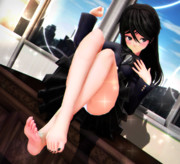 【織木野学園シリーズ】くるあ お姉さんの セクシーな足指さん…♡