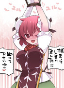 捕まった華扇ちゃんだ！