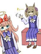 唐突なファンサでデジたんをコロすスマートファルコン