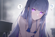 催眠かけられて教室でマイクロビキニ姿を晒しちゃっている系皇女