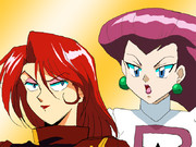 不思議の海のナディア　グランディス　＆　ポケモン　ムサシ