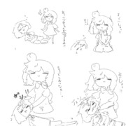 ささら式ひざまくら