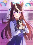 ぱかプチを取って貰って嬉しい会長