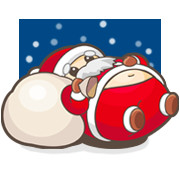 まんぷくサンタ