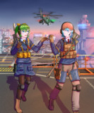 仕事帰りのDIYUSIとCRN