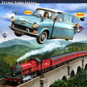 Flying Ford Anglia