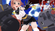 【MMD艦これ】「わあぁぁ！ 長10cm砲ちゃん、怒らないでぇぇ！」