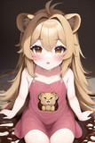 幼稚園児のココアライオンちゃん
