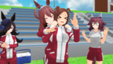 三柱式ウマ娘の日常@グラウンド_DAY3
