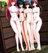 【今日のミクお姉さん】ふとももさん すりすり…♡