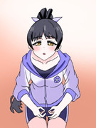 ゲームに夢中の恋ちゃん