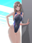 水本ゆかり×競泳水着