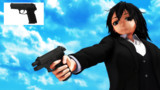 【MMD私の推し武器EXPO】《ベレッタ M8000 ”クーガー”》（押井武器セレクト ）