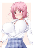 勝手にボタンが弾け飛ぶJK幽々子様