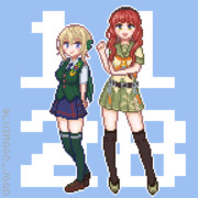 【艦これ】いいニーハイの日【ドット絵】