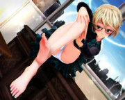 【織木野学園シリーズ】ロゼッタお姉さんの 綺麗な足先…♡