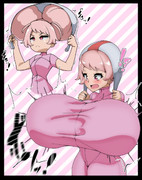 チュチュの髪の収納の仕方