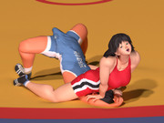 レスリング少女あゆみちゃん