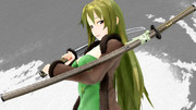 太刀＿江雪左文字っぽい刀【MMD私の推し武器EXPO】