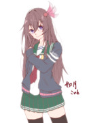 如月さんとお絵描き練習