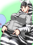 しましまのおねいちゃん…