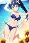 NovelAIでひまわりのような笑顔の我那覇響ちゃんを生成してみた ～La Senorita～