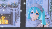 【MMDスノウ・ブルーム祭】　窓辺のAsa式初音ミクNTWさん