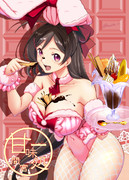 チョコパフェバニー間宮さん（Skeb依頼品）