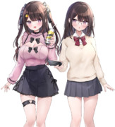 彼女にするならどっち？