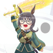 エクスカリバーを持ったロブロイちゃん