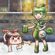 サンタクロースずんだもんとゆっくりさん