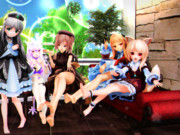 【今日のレア様】いっしょに座ろう～♡