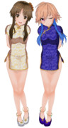 あすあいこ ミニチャイナドレス