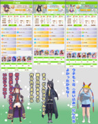 うぷ主のサジタリウス杯グレードB決勝(2022)に出走する予定のウマ娘たち