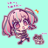 ぶれﾏｰﾄﾝﾁｬﾝバーサスたぬき(謎)