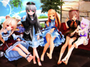 【今日のレア様】みんなでのんびり…♡