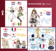 2022W杯ネタ絵まとめ(決勝トーナメント)