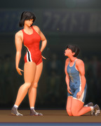 レスリング少女あゆみちゃん