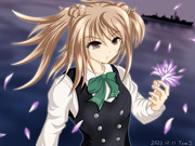 満潮とコルチカムの花