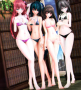 【今日のミクお姉さん】クロスするふとももさん…♡