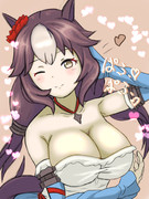 ヤマニンゼファーのぱふぱふ