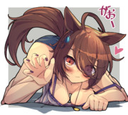 女豹の……女虎のポーズ