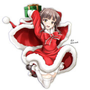 クリスマス鵜来ちゃん（ver.RED)